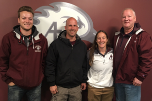 Group photo of athletic facilities workers